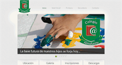 Desktop Screenshot of colegio-almafuerte.com.ar